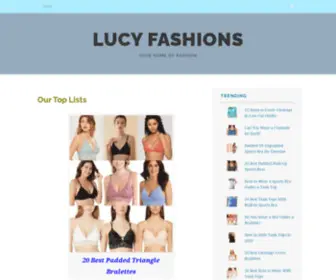 Lucyfashions.com(Your Home of Fashion) Screenshot