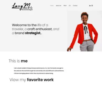 Lucymungo.com(Home) Screenshot