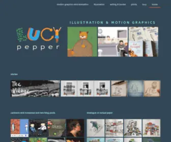 Lucypepper.com(Lucy pepper) Screenshot