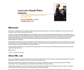 Lucypiano.com(Lucy Lee's Suzuki Piano Lessons) Screenshot