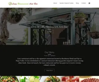 Lucyrestaurantandbar.com(Dine At Lucy Restaurant And Bar Contact Our StoryHow we started Lucy restaurant and bar) Screenshot