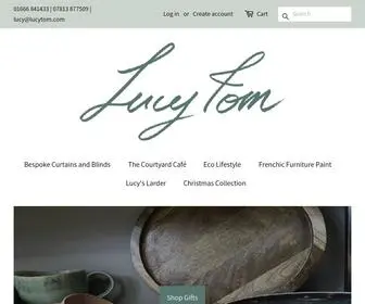 Lucytom.com(Lucy Tom Interiors) Screenshot