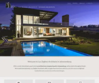 Luczeghers.co.za(Architects in Johannesburg) Screenshot