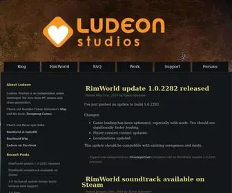 Ludeon.com(Ludeon Studios) Screenshot