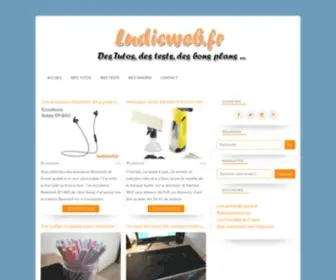Ludicweb.fr(Votre source ultime pour l'actualité high) Screenshot