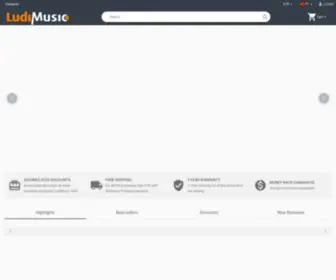 Ludimusic.com(A tua Loja de Música) Screenshot