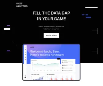Ludisanalytics.com(Ludis Analytics Data Science Platform) Screenshot