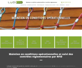 Luditag.com(Maintien en conditions opérationnelles) Screenshot