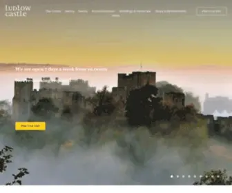 Ludlowcastle.com(Ludlow Castle) Screenshot