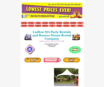 Ludlowmapartyrentals.com(Ludlowmapartyrentals) Screenshot