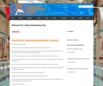 Ludlowsc.org.uk(Ludlow Swimming Club) Screenshot