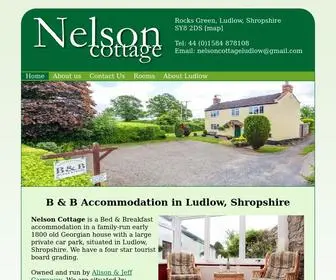 Ludlow.uk.com(Nelson Cottage) Screenshot