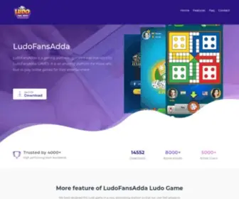 Ludofansadda.com(Ludo Game) Screenshot