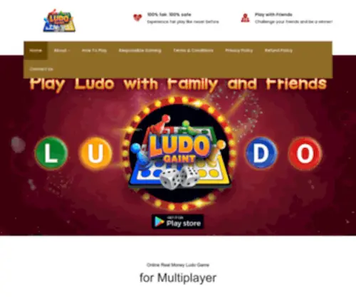 Ludogaint.com(Cash win ludo) Screenshot