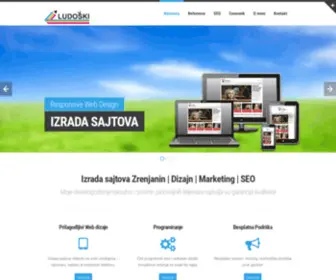 Ludoski.com(Izrada sajtova Zrenjanin) Screenshot