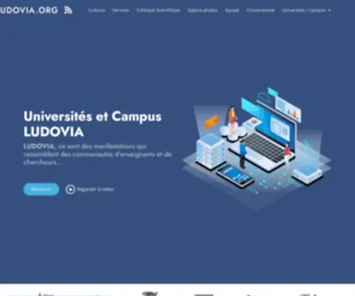 Ludovia.org(Universités) Screenshot
