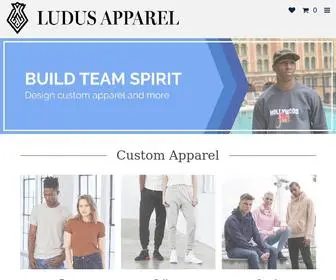 Ludus-Apparel.com(Ludus Apparel) Screenshot