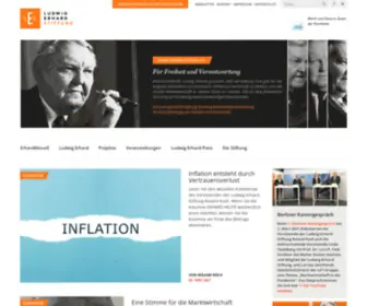 Ludwig-Erhard-Stiftung.de(Ludwig Erhard Stiftung) Screenshot