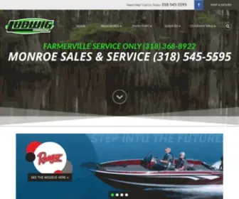 Ludwig-Marine.com(Home Ludwig Marine LLC Monroe) Screenshot