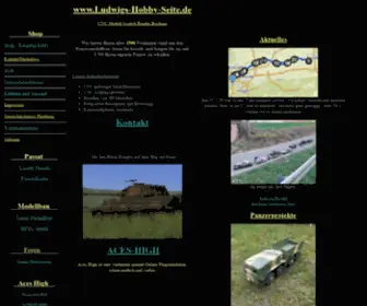 Ludwigs-Hobby-Seite.de(Ludwig) Screenshot