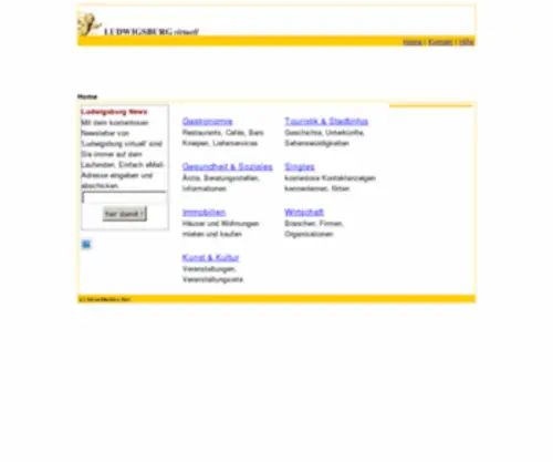 Ludwigsburg-Virtuell.de(Web Server's Default Page) Screenshot