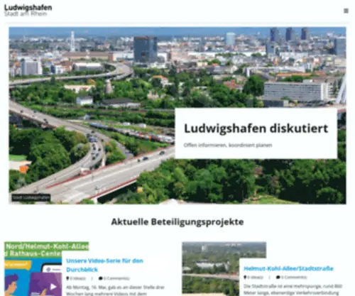 Ludwigshafen-Diskutiert.de(Ludwigshafen diskutiert) Screenshot