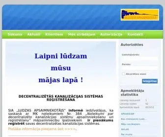 Ludzaps.lv(New home ludzaps) Screenshot