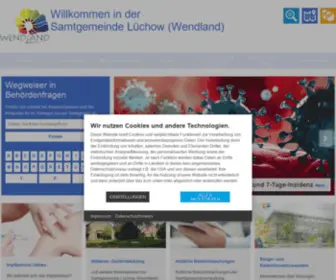 Luechow-Wendland.de(SG Lüchow) Screenshot