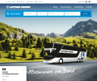 Lueftner-Reisen.at(Lüftner) Screenshot