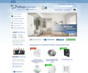 Lueftungs-Experte.de(Lüftungs) Screenshot