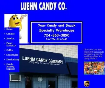 Luehmcandy.com(Luehm Candy Company) Screenshot