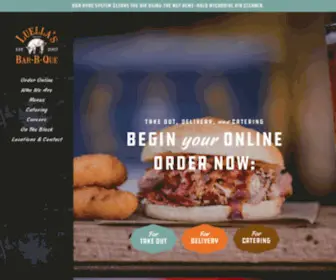 Luellasbbq.com(Luella's Bar) Screenshot