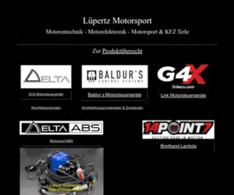 Luepertz-Motorsport.de(Luepertz Motorsport) Screenshot