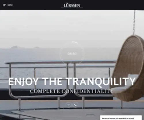 Luerssen-Yachts.com(Die Marke Lürssen verspricht Exzellenz) Screenshot