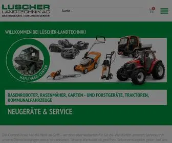 Luescher-Landtechnik.ch(Lüscher Landtechnik) Screenshot
