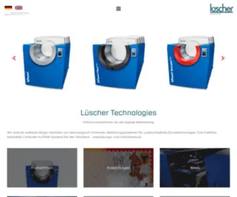 Luescher.com(Frontpage) Screenshot