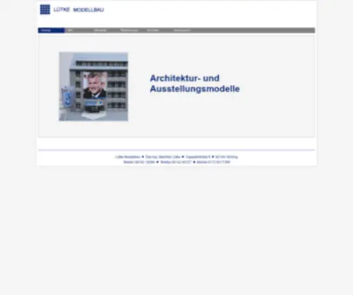 Luetke-Modellbau.de(Lütke) Screenshot