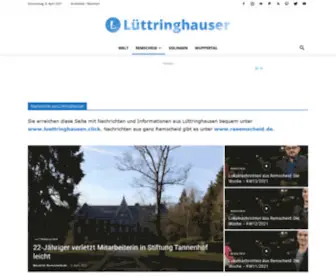 Luettringhausen.de(Nachrichten aus Lüttringhausen) Screenshot