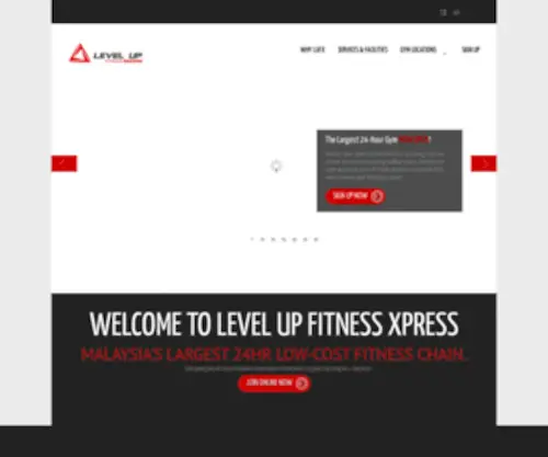 Luf24HR.com(Level Up Fitness Xpress) Screenshot