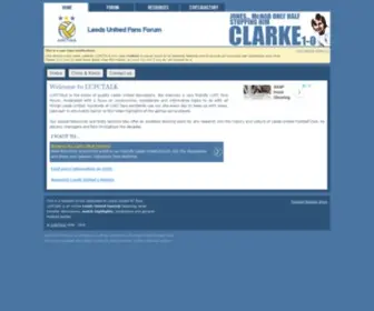 Lufctalk.com(Lufctalk) Screenshot