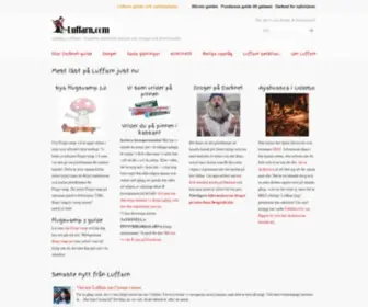 Luffarn.com(Luffarn om droger och kriminalitet i Uddebo) Screenshot