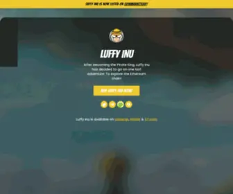 Luffytoken.com(Luffy Inu Token) Screenshot