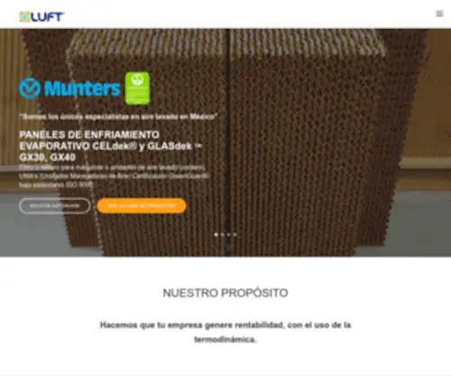 Luft.com.mx(Inicio) Screenshot