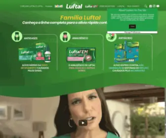 Luftal.com.br(A marca mais vendida para o alívio da dor dos gases) Screenshot