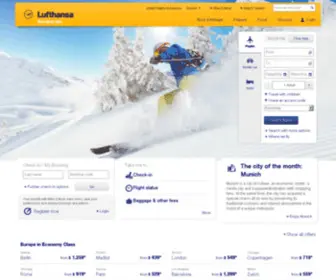 Luftansa.com(Luftansa) Screenshot