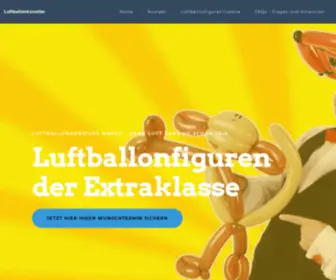 Luftballonkuenstler.de(LuftballonkÃ¼nstler) Screenshot