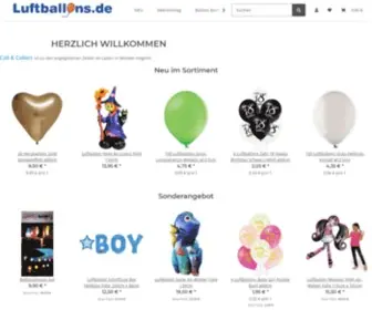 Luftballons.de(Luftballons jede Art) Screenshot