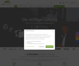 Luftbude.de(Ihr Lüftungsshop für modernste Lüftungstechnik) Screenshot