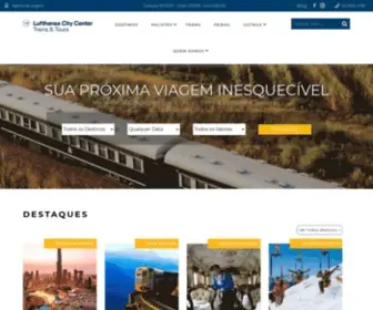 Lufthansacc.com(Trains & Tours) Screenshot