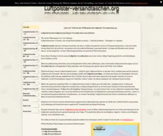 Luftpolster-Versandtaschen.org(Luftpolstertaschen Luftpolsterumschlag & Versandtaschen) Screenshot